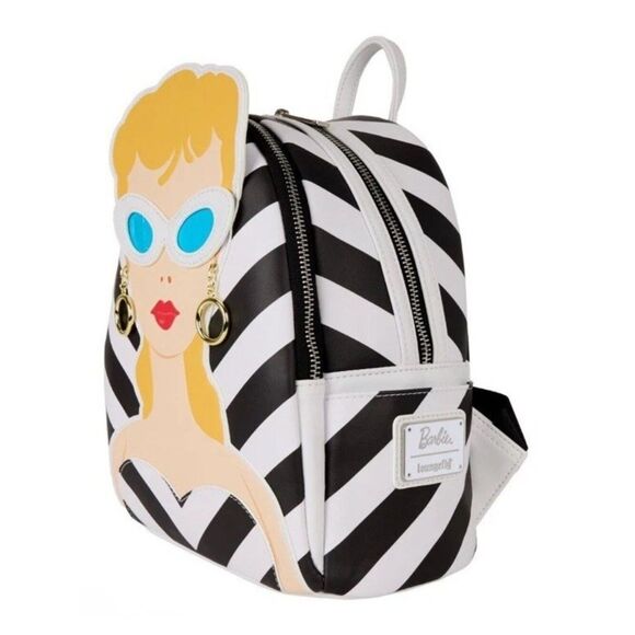 Classic Barbie Doll Loungefly Cosplay Mini Backpack Bag Retro Swimsuit NWT